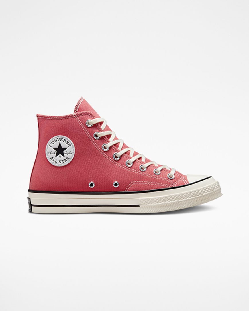 Tenisi Inalti Dama Converse Chuck 70 Vintage Panza Rosii Bej Negrii | RO QRU13E326